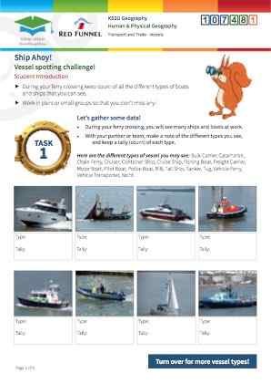 Click to view Resource 107481 Ship Ahoy! Transport and Trade on Southampton Water