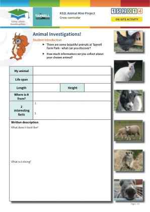 Click to view Resource 152014 Animal Mini-Project